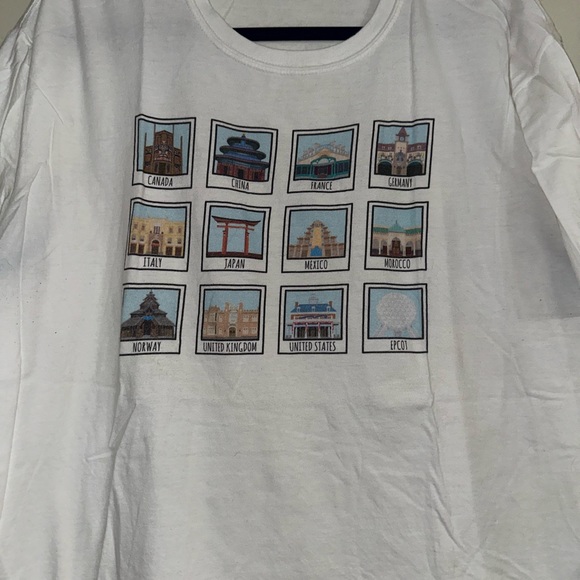 Unisex Epcot World Showcase tshirt size xl - Picture 4 of 7